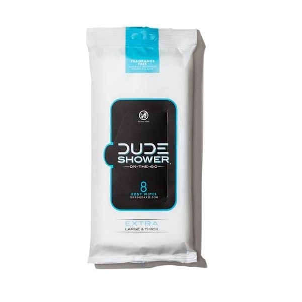 Dude Wipes Dude Wipes 9063824 Disposable Wet Wipes - 8 Count - Pack of 12 9063824 - main